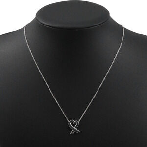 Tiffany Co Loving Heart Necklace by Paloma Picasso Sterling Silver